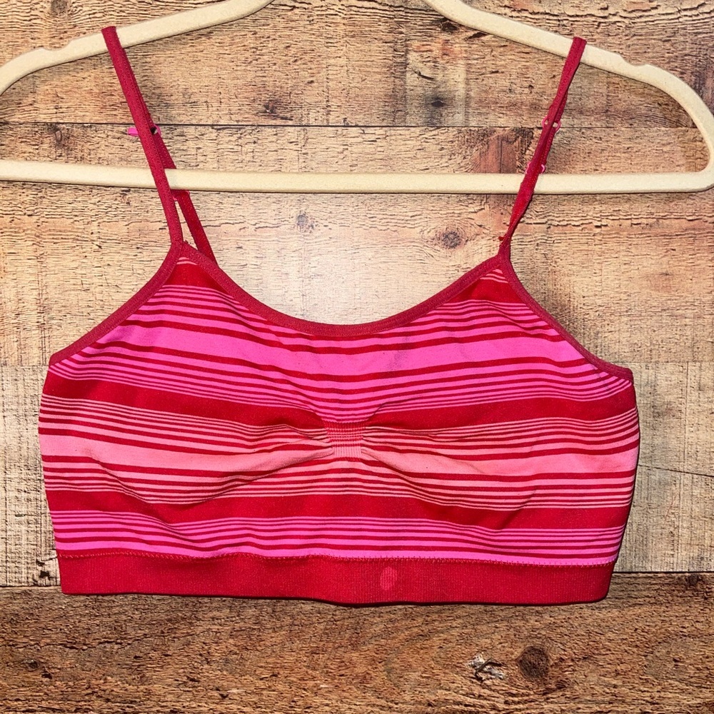 Striped Sports Bra